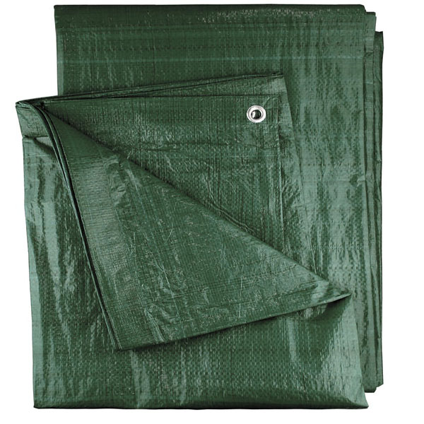 100gsmGreenTarpaulinSheets WaterproofLightweightTarpaulins