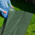 100gsmGreenTarpaulinSheetsWaterproofLightweightTarpaulins