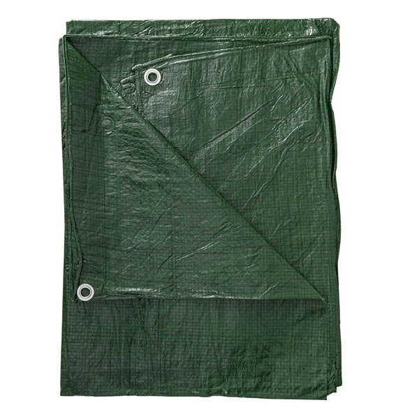 50GSMLightweightGreenTarpaulinsfor Camping &DIYUse