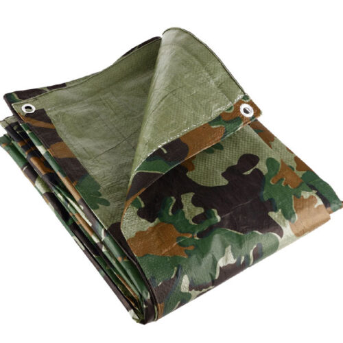 80gsmCamouflageTarpaulins LightweightShrinkproofTarpaulin