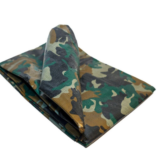 CamouflageTarpaulinSheets 110GSMWaterproofTarpsÂ