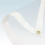 GlassClearTarpaulin320GSMHeavyDutyTransparentPVCTarp