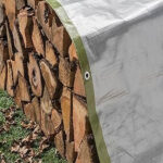 HeavyDutyGreen SilverTarpaulinWaterproof &DurableTarpaulincover