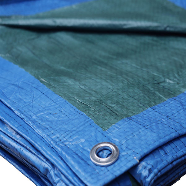 LightweightBudgetTarpaulins70gsmBlueGreenTarpaulin