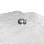 PureWhiteTarpaulinSheets100gsmLightweightTarpaulinsOutdoorUse