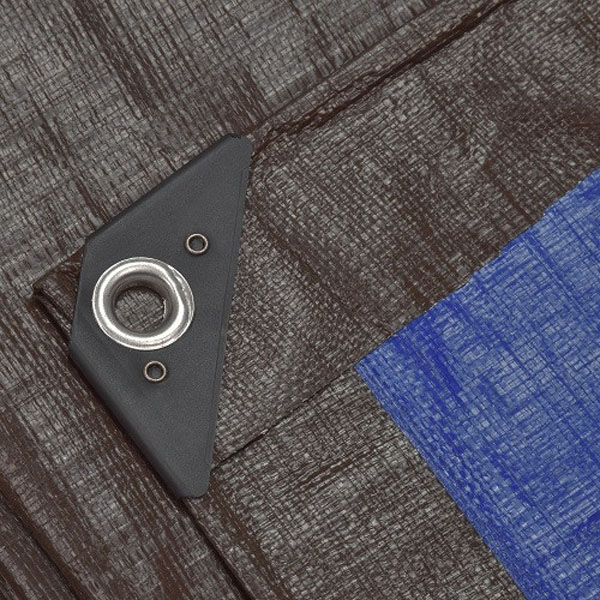 185GSMBrown &BlueTarpaulinSheetsHeavyDutyWaterproofTarpaulin