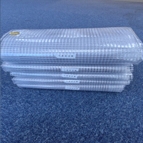 400gsmHeavyDutyCleartarpaulins8mmTransparentPVCTarps