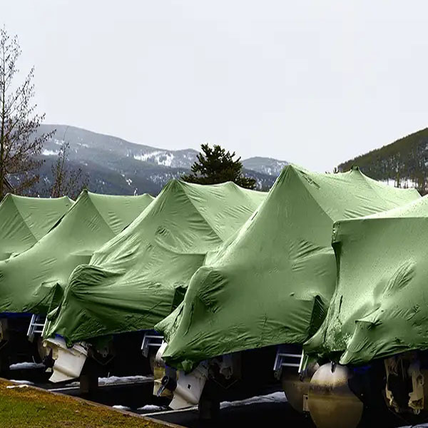 600gsm Army Green tarpaulins - Shrinkproof Tarpaulins