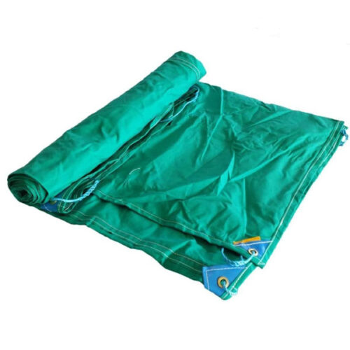 GreenCottonCanvasTarpaulin14ozWaterRepellentTarp