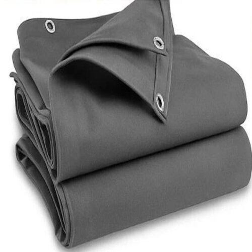 GreyCanvasTarpaulins12ozWaterResistantCanvasTarps