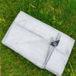 HeavyDuty350gsmClearTarpaulinsReinforcedMeshTarpaulins