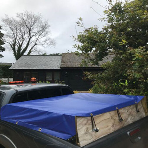 SuperHeavyDutyBluePVCTarpaulins560gsmRotproofTarpaulins