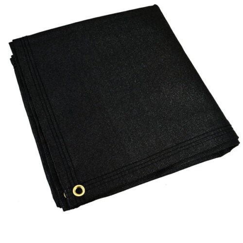 TearResistantBlackCanvasTarpaulin400gsm BreathableCanvasTarps