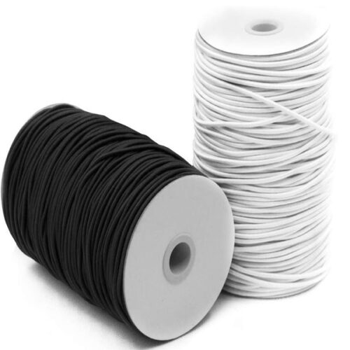 WhiteAndBlack2mmBungeeCord