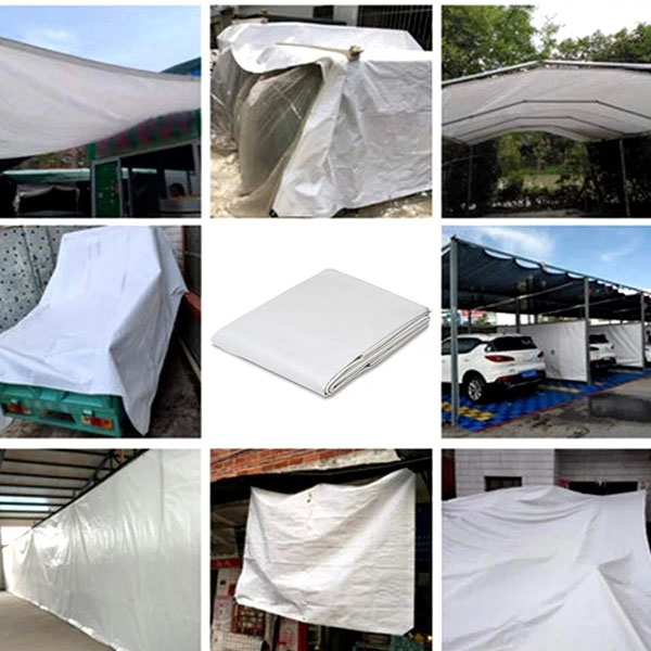 WhiteUVProtected MultipurposeTarpaulins200gsmTopgradeTarpaulins